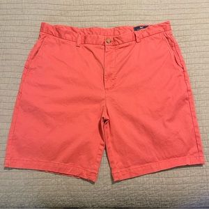 Vineyard Vines 9" Stretch Breaker Shorts Lobster Reef Men's Size 40